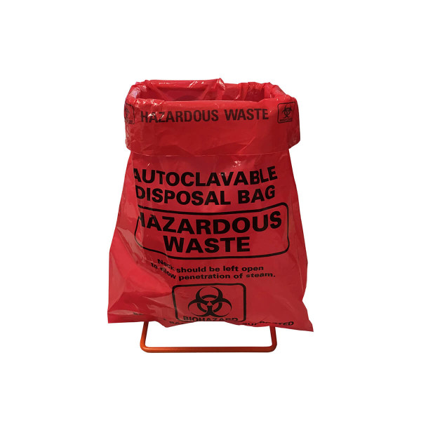 Biohazard Bag, opened bag